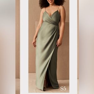 BHLDN sage dress